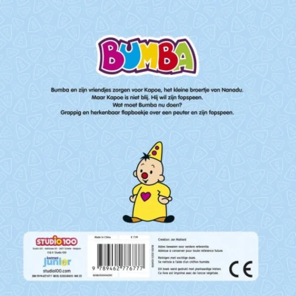 Studio 100 Bumba Kartonboek Met Flapjes De Fopspeen Best
