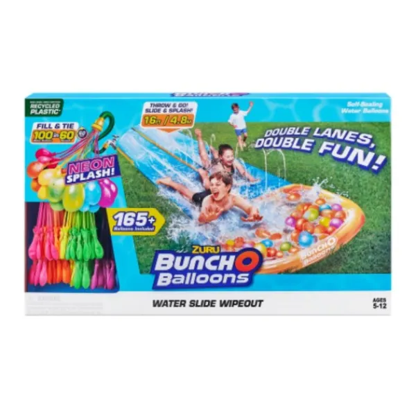 Zuru Bunch O Balloons Neon Splash Water Slide Fashion