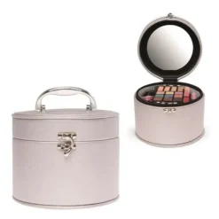 De Grote Speelgoedwinkel Casuelle Cosmetica Koffer Rond Zilver Outlet