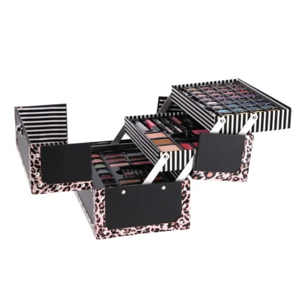 Casuelle MaKe-Up Koffer 3D Panter-Pink Print Online