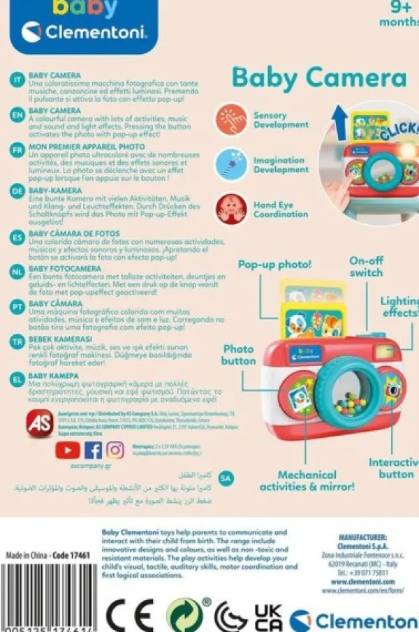 Clementoni Baby Camera voordelig online kopen? Discount