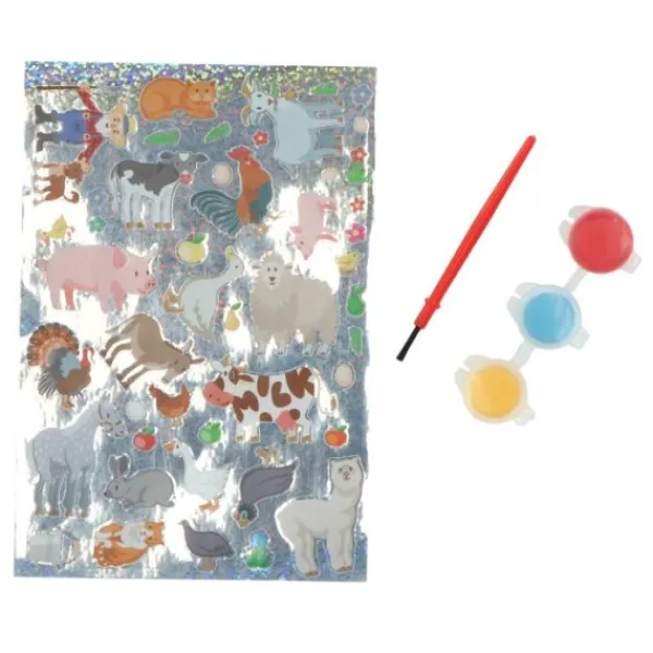Creafun Schilderen Op Canvas Met Stickers 6-delig Fashion