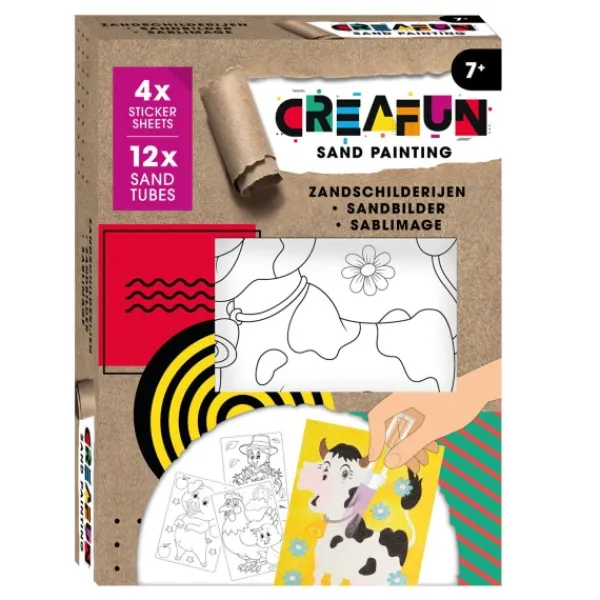 Creafun Zand Schilderen Compleet Boerderij New