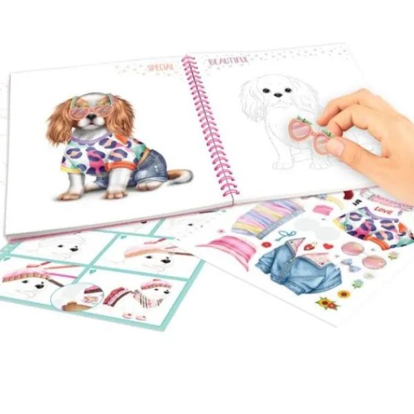 Depesche Create Your Topmodel Doggy Kleurboek Fashion