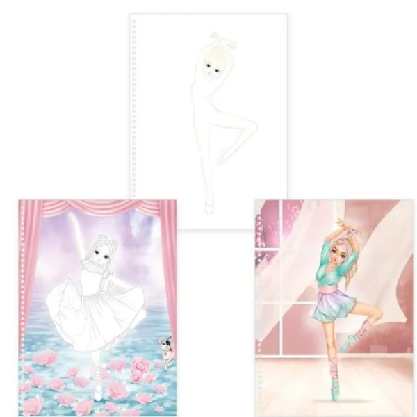 Depesche Create Your Topmodel Kleurboek Met Stickers Ballet Clearance
