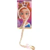 De Grote Speelgoedwinkel Diadeem met vlecht en kroon Prinses Fashion