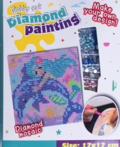 De Grote Speelgoedwinkel Diamond Painting 17x17 Cm Dieren Best