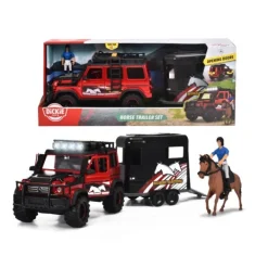 Dickie Auto Jeep Met Paardentrailer Sale