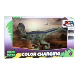 De Grote Speelgoedwinkel Dinobase Velociraptor Color Change Dino New