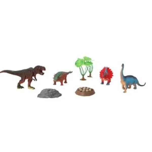 De Grote Speelgoedwinkel Dinosaurus Set 8 Delig Discount
