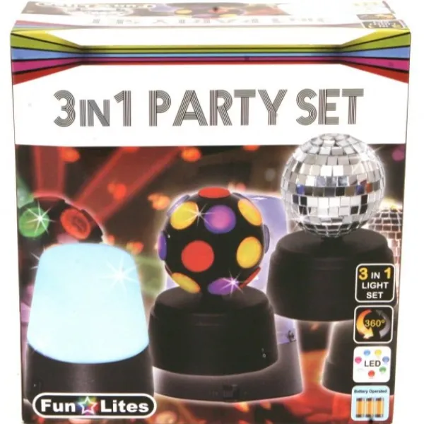De Grote Speelgoedwinkel Disco 3 In 1 Party Set Clearance