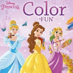 Deltas Disney Color Fun Princess Kleurboek New