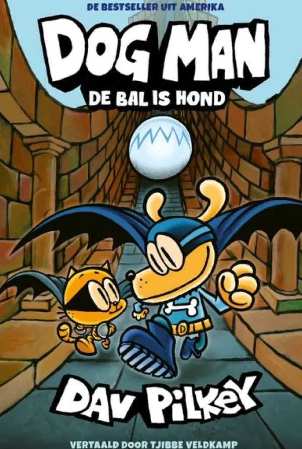 De Grote Speelgoedwinkel Dog Man Deel 7 De Bal Is Hond - Kinderboek New
