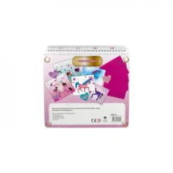 De Grote Speelgoedwinkel Dreamhorse Kleur en Stencilboek 26x25cm Clearance