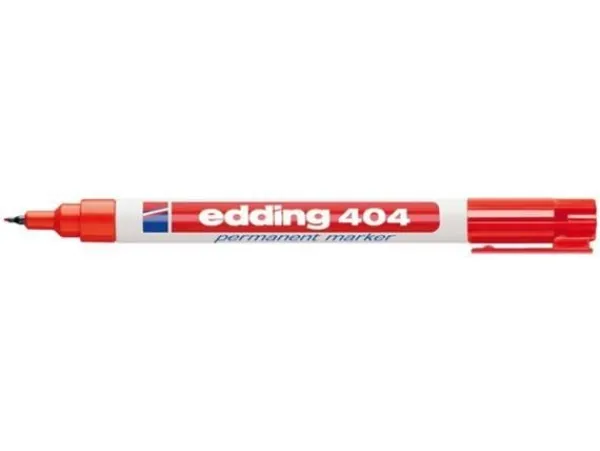 Edding 404 Rood 0.75mm Hot