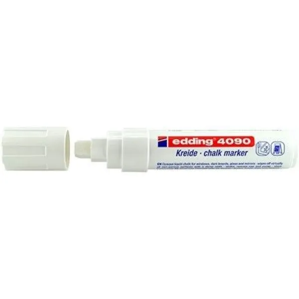 Verhaak Edding 4090 Window-Krijt Dik Wit Best