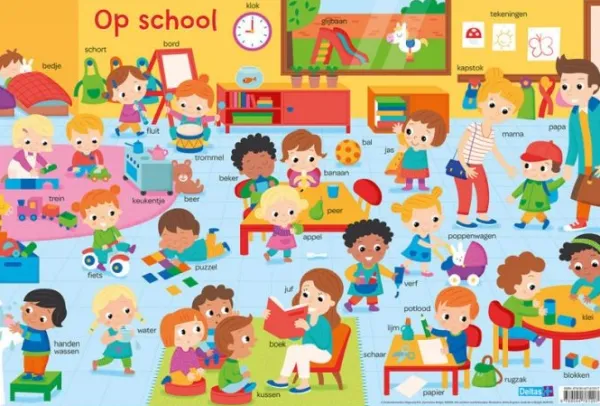 Deltas Educatieve Onderleggers Op School Fashion