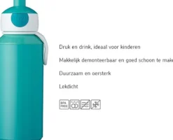 Mepal epal Campus Drinkfles Pop-Up 400 Ml - Wild Tiger Best