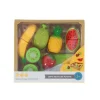 De Grote Speelgoedwinkel Fruit Snijset Met Klittenband In Kist Fashion
