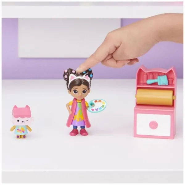 Spinmaster Gabby's Dollhouse Cattivity Pack Gabby's Art Studio New