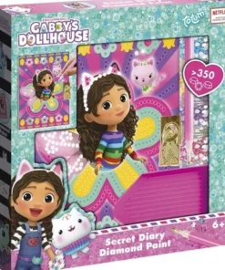 Totum Gabby's Dollhouse Dagboek Diamond Painting Fashion