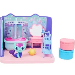Spinmaster Gabby's Dollhouse Deluxe Room Mercat's Bathroom Sale