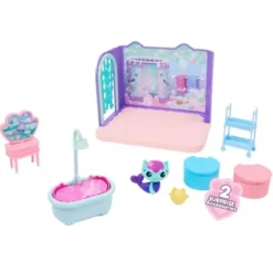 Spinmaster Gabby's Dollhouse Deluxe Room Mercat's Bathroom Sale