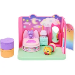 Spinmaster Gabby's Dollhouse Deluxe Room Pillow Cat's Bedroom Hot