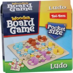 De Grote Speelgoedwinkel Games Mini Houten Bordspel Puzzel Clearance