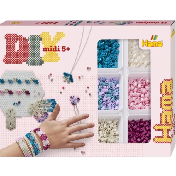 Hama Strijkkralen 2400 Stuks Sieraden Set Roze Online