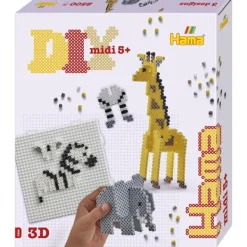 Hama Strijkkralen 2500 Stuks 3d Safari Online