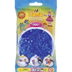 Hama Strijkkralen Blauw Doorzichtig (015) Discount