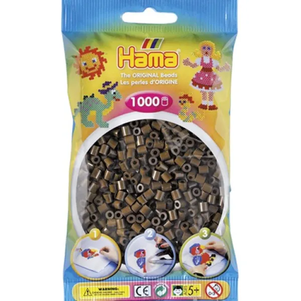 Hama strijkkralen chocokleur (012) Discount