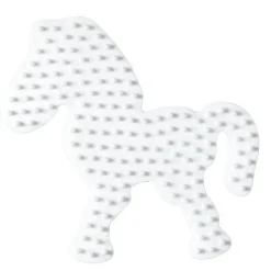 Hama Strijkkralen Grondplaat paard wit Discount