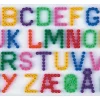 Hama Strijkkralen Grondplaat Letters wit (0272) Fashion