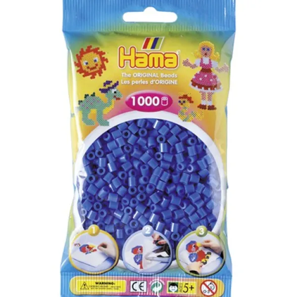 Hama strijkkralen lichtblauw (009) Outlet