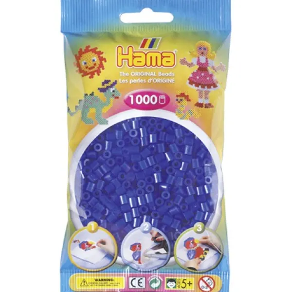 Hama Strijkkralen Neon Blauw (036) Online