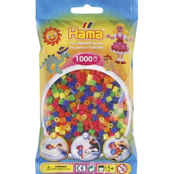 Hama strijkkralen neon divers (051) Sale