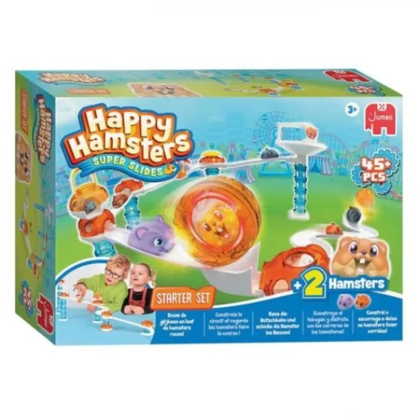 Jumbo Happy Hamsters Knikkerbaan Starterset Hot