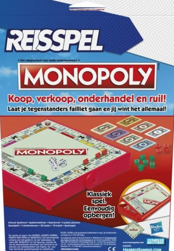 Hasbro Spel Reis Monopoly Discount
