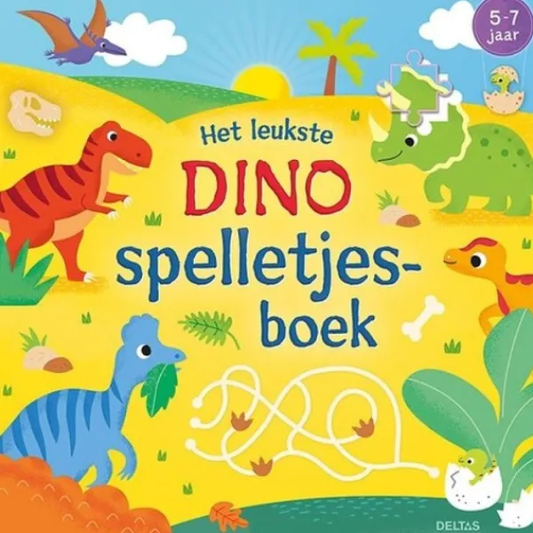 Deltas Het Leukste Dino Spelletjesboek Sale