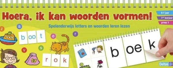Deltas Hoera, ik kan woorden vormen (6-7 jaar) New