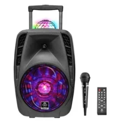 iDance Boombox Met Licht En Wielen En Micro Fashion