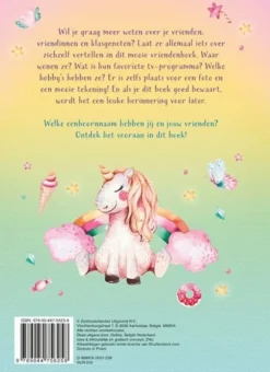 Deltas Ik Hou van Eenhoorns Vriendenboek Outlet