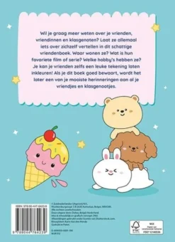 Deltas Ik Hou Van Kawaii Vriendenboek Hot