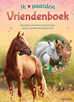 Deltas Ik Hou Van Paarden Vriendenboek Clearance