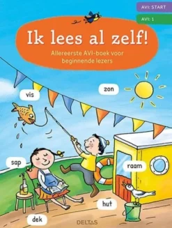 Deltas Ik Lees Al Zelf! Allereerste Avi-boek Voor Beginnende Lezers Sale