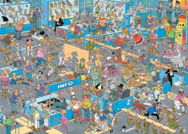 Jumbo Jan van Haasteren De Verbouwing En Doe Het Zelf Winkel 2X1000 Stukjes Fashion