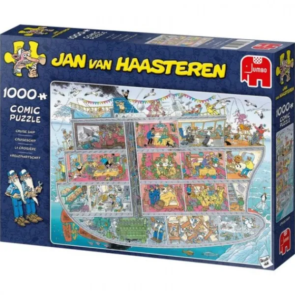 Jumbo Puzzel Jan van Haasteren Cruiseschip (1000) New