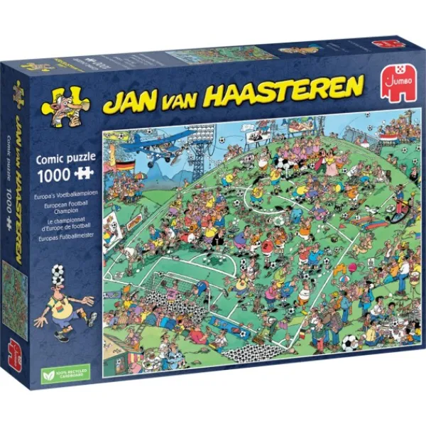 Jumbo Puzzel Jan Van Haasteren Europa's Voetbalkampioen 1000 Stukjes Fashion